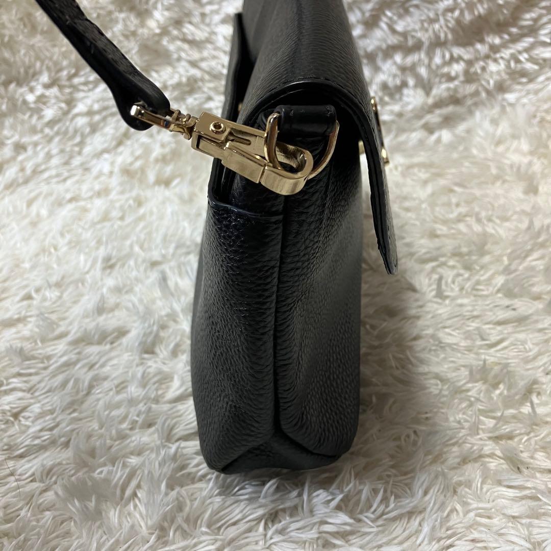 【さっちゃん 様】アニエスベー ショルダーバッグ クロスボディ 牛革 シボ加工