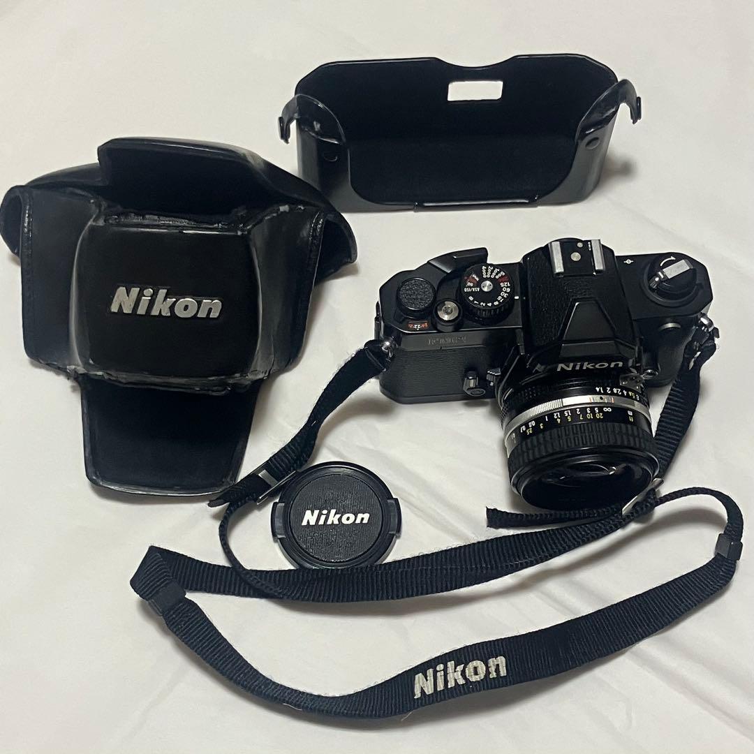 Nikon FM2 フィルムカメラ 50mmレンズ付き