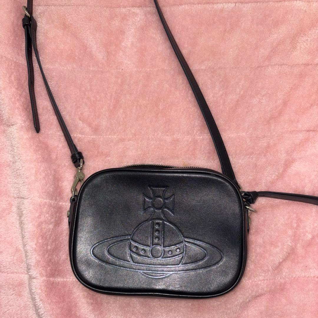 値下げしました✨️Vivienne Westwood レザー ショルダーバッグ