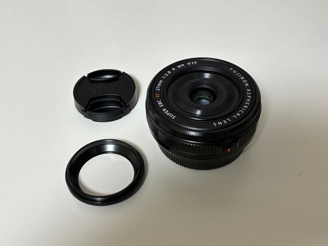 FUJIFILM XF27mmF2.8 R WR レンズ