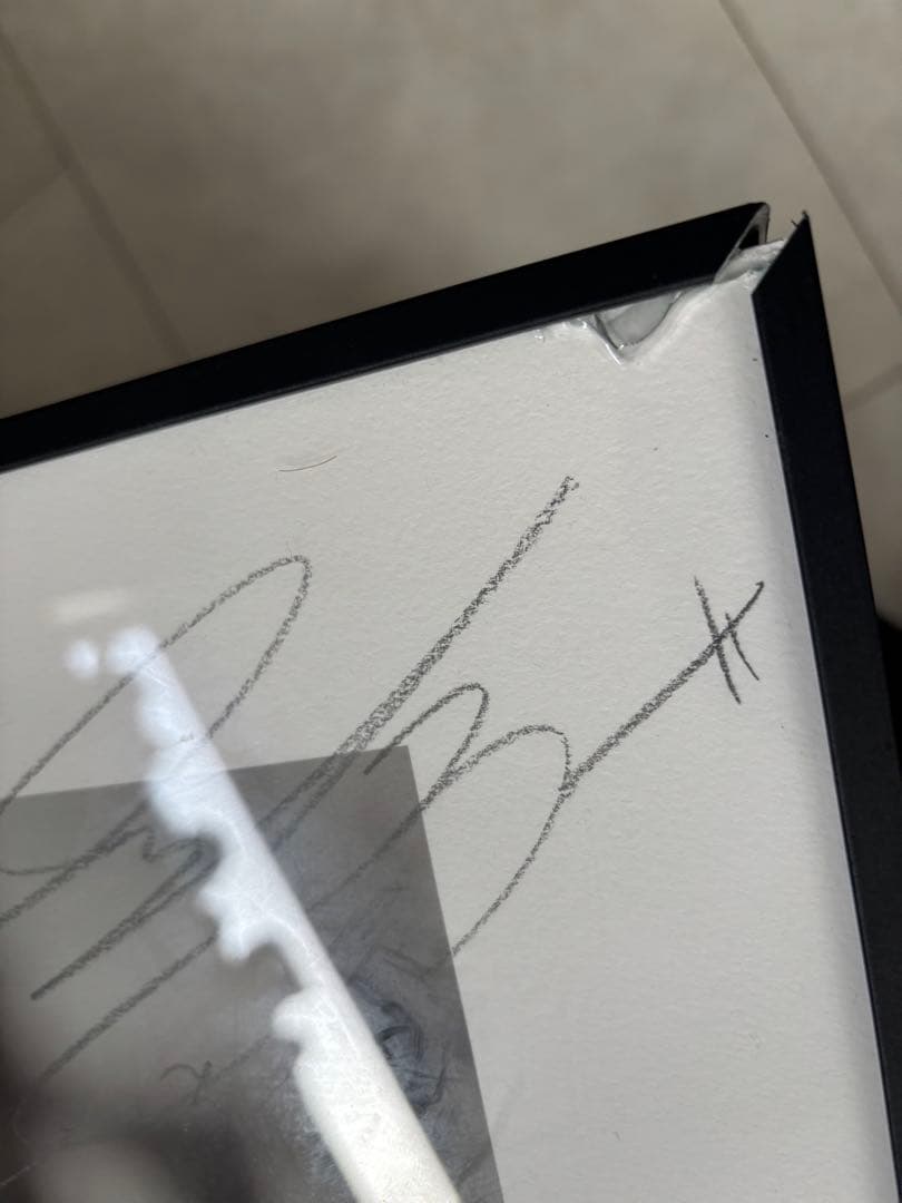 サイン入りK-POPポスター　スーパージュニア　イェソン