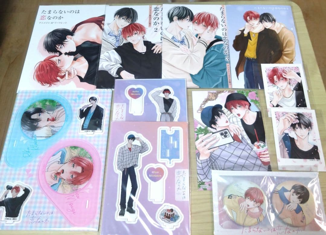 【たまらないのは恋なのか/空華みあ】 関連特典11点セット