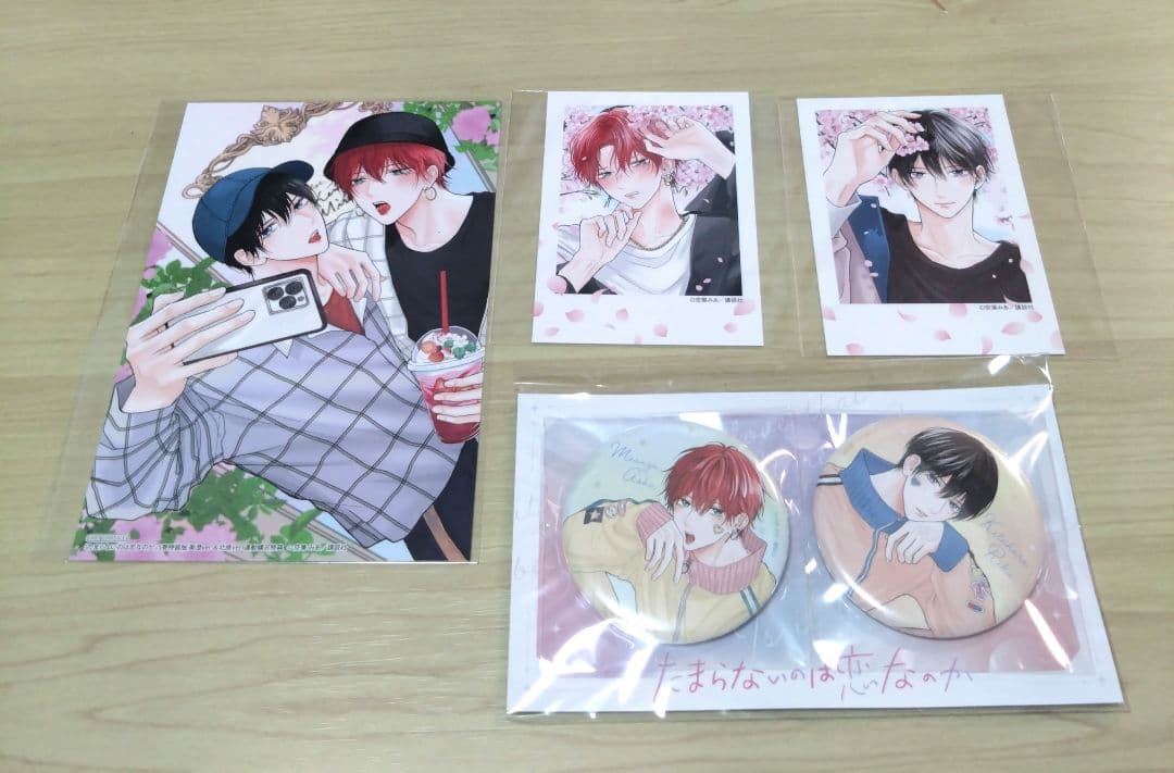 【たまらないのは恋なのか/空華みあ】 関連特典11点セット