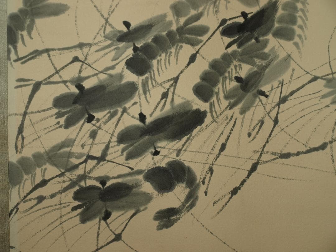 中国明時代の掛軸　作 激安骨董品　肉筆保証　博物館保管品 BD187A10-3