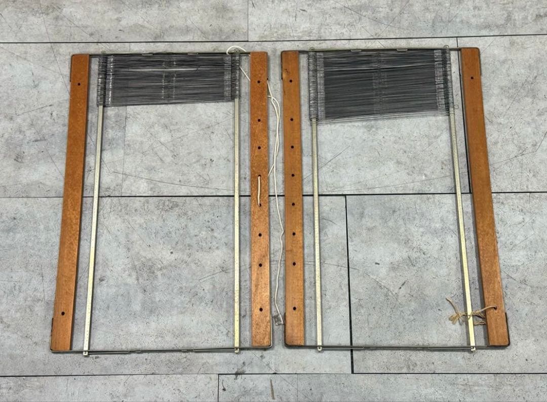 木製織り機 コンパクト設計