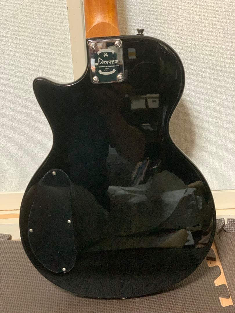 Donner エレキギター レスポール タイプ DL-124 黒