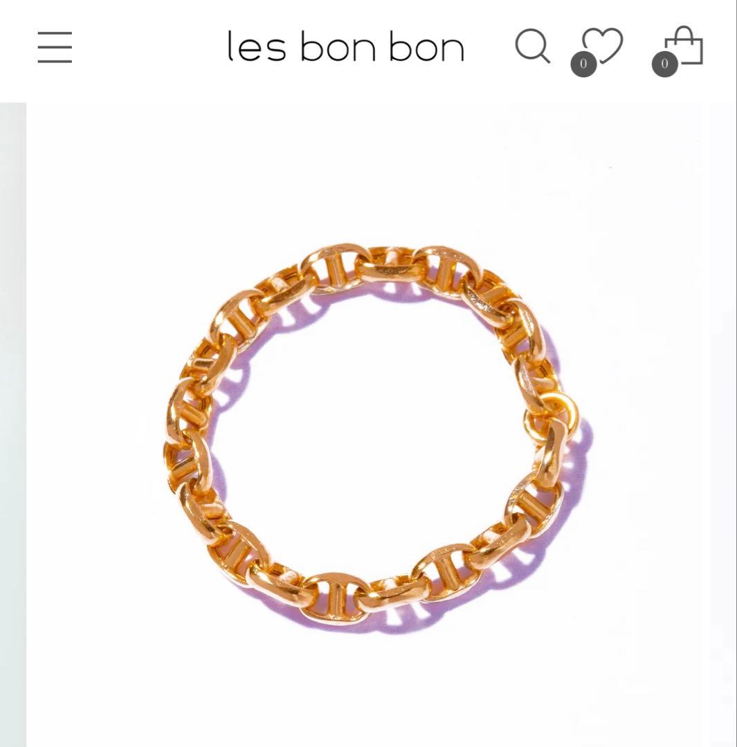 les bon bon Sally Ring イエローゴールド