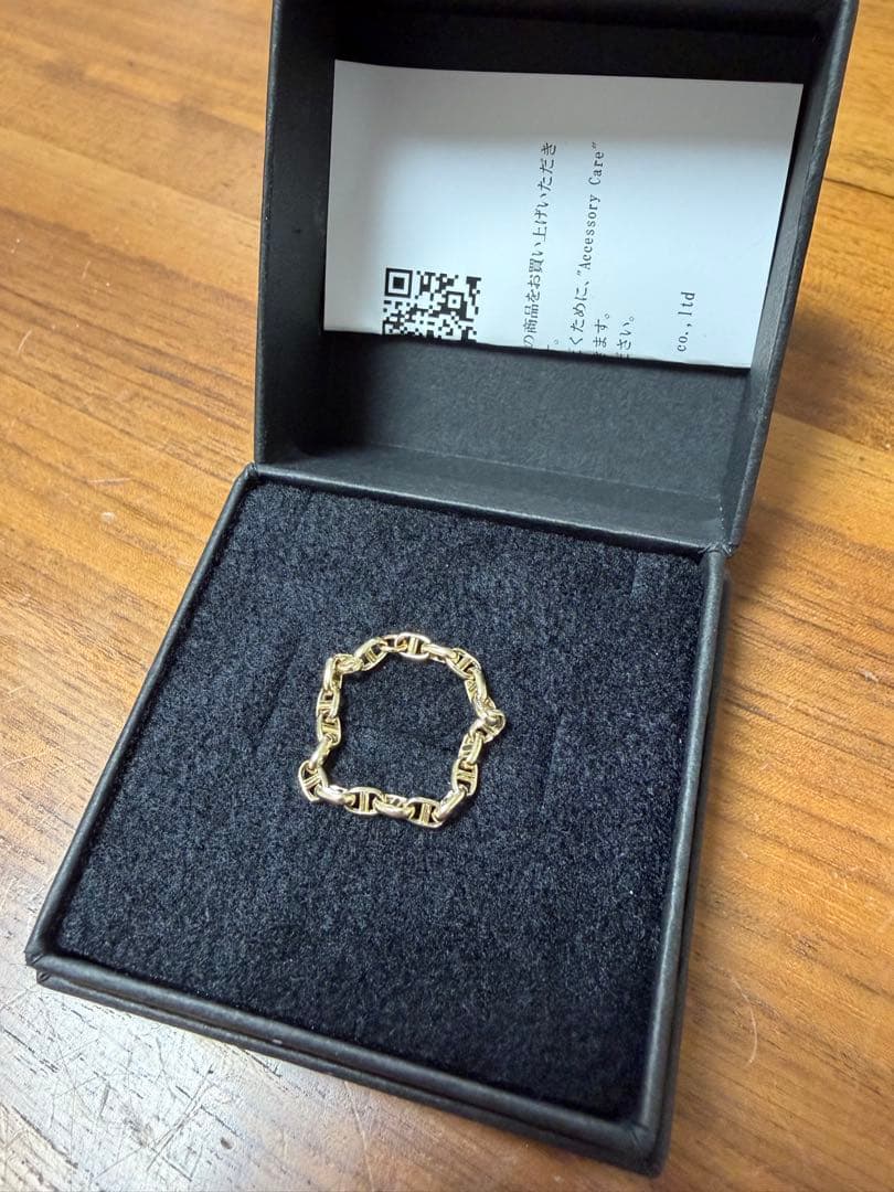 les bon bon Sally Ring イエローゴールド