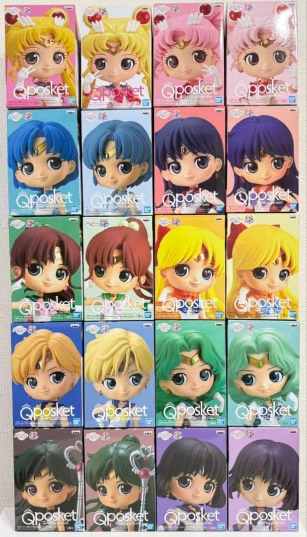 Qposket セーラームーン ABカラー コンプリート 希少