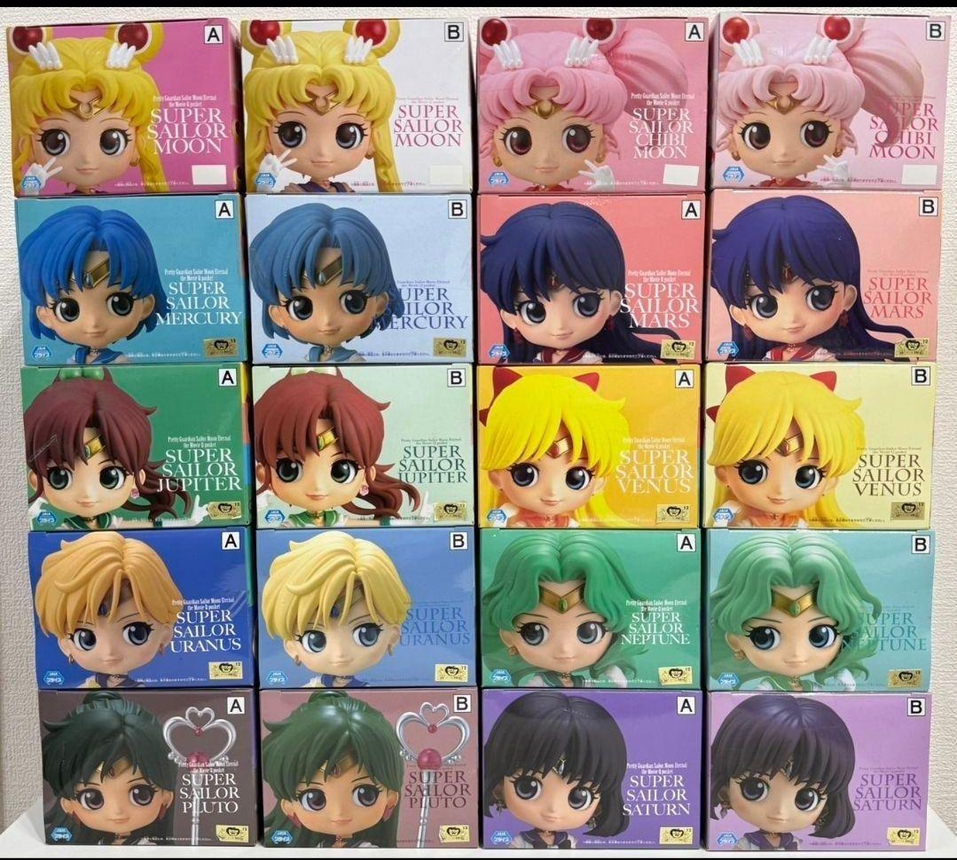 Qposket セーラームーン ABカラー コンプリート 希少
