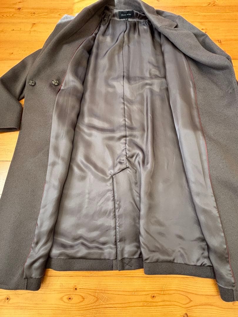 新品 ウールカシミヤビーバーチェスターコート トランスワークTRANS WORK