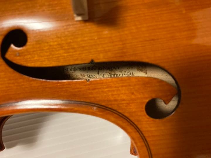 SUZUKI スズキ No.330 4/4 Anno1990 バイオリン