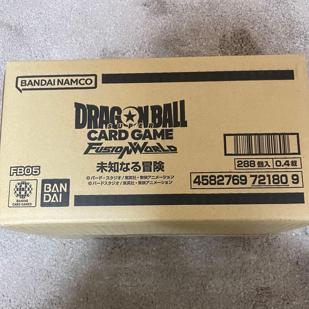 ドラゴンボール　フュージョンワールド 未知なる冒険 カートン 1箱(12BOX)