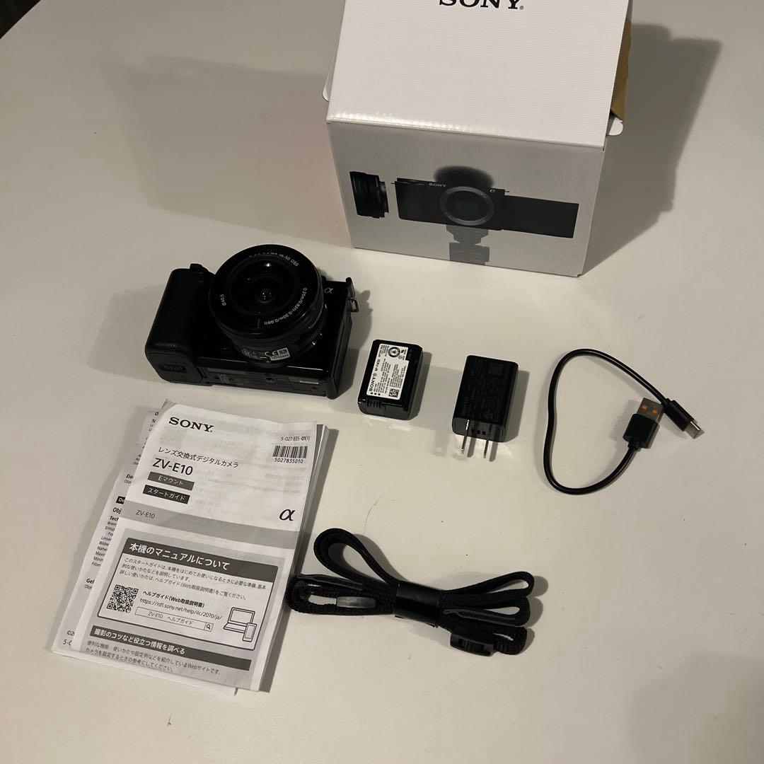 SONY α ZV-E10 ミラーレス一眼 レンズキット