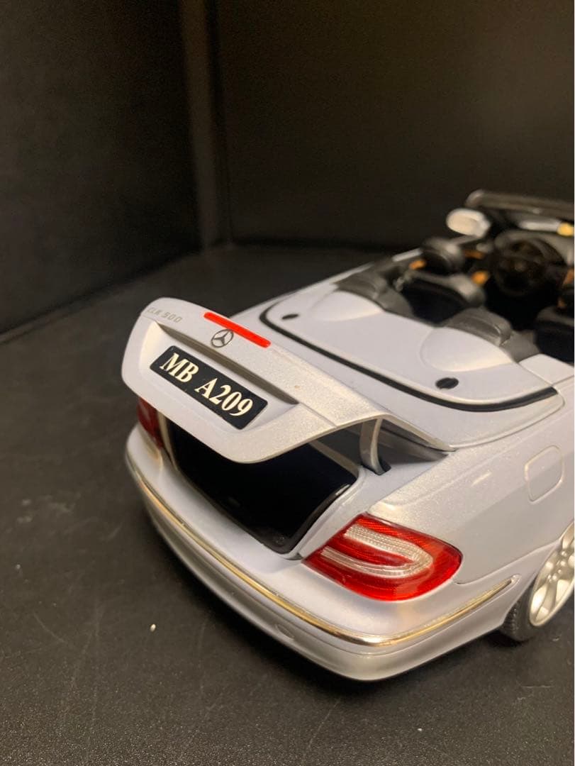 京商　メルセデス ベンツ CLK カブリオレ　Mercedes Benz