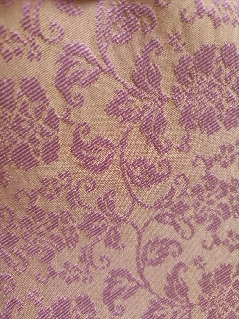 ①銀座高田製　有職織物 茶道用帛紗　木箱入り