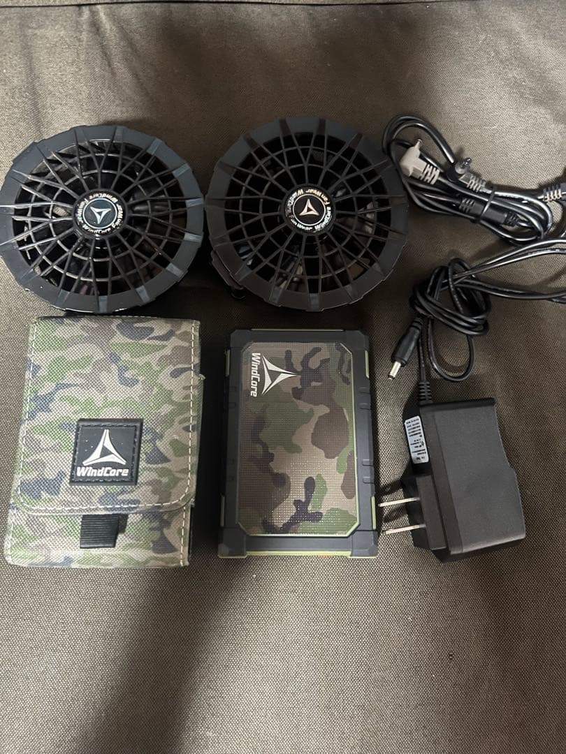 WindCore 迷彩柄 18V 空調服