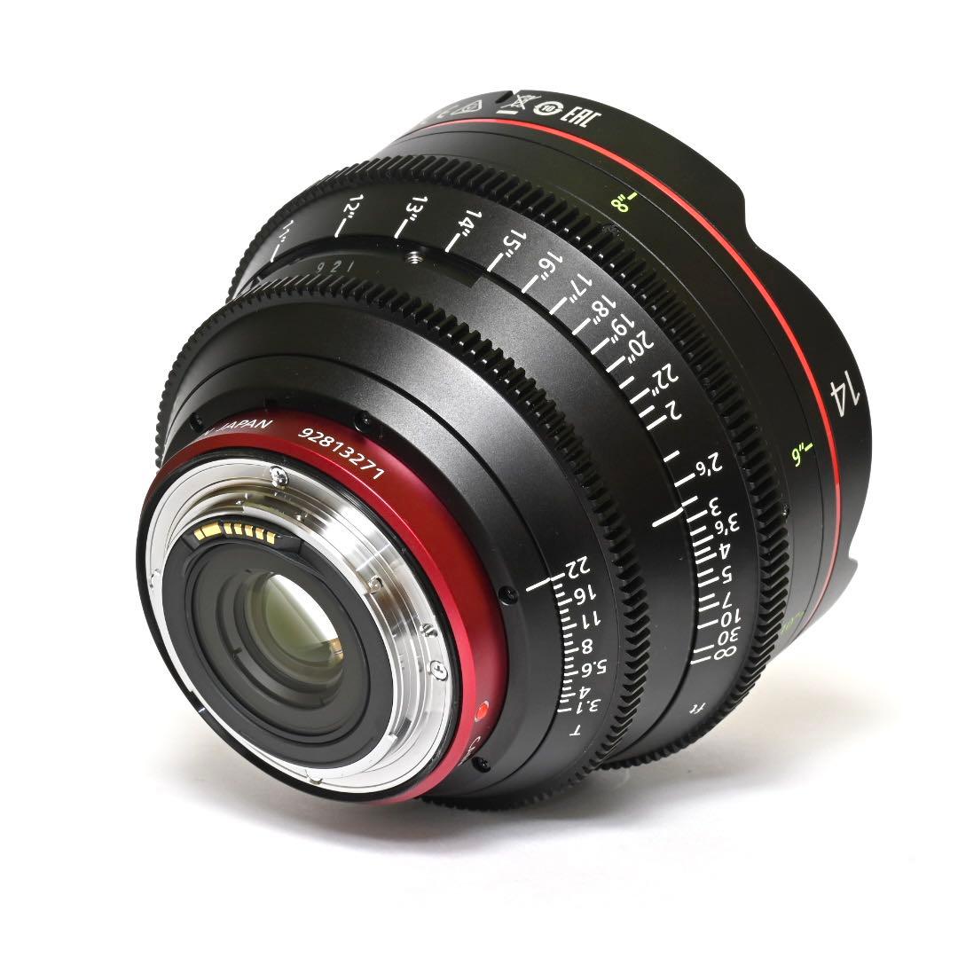 【美品】Canon CN-E 14mm T3.1 LF シネマレンズ