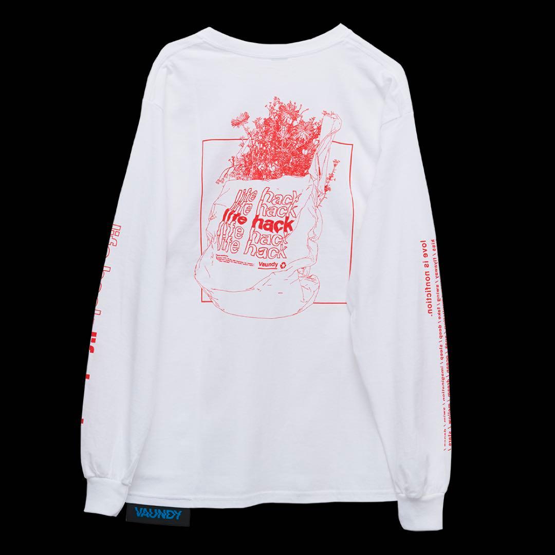 2020年 Vaundy life hack 長袖 Tシャツ L バウンディ