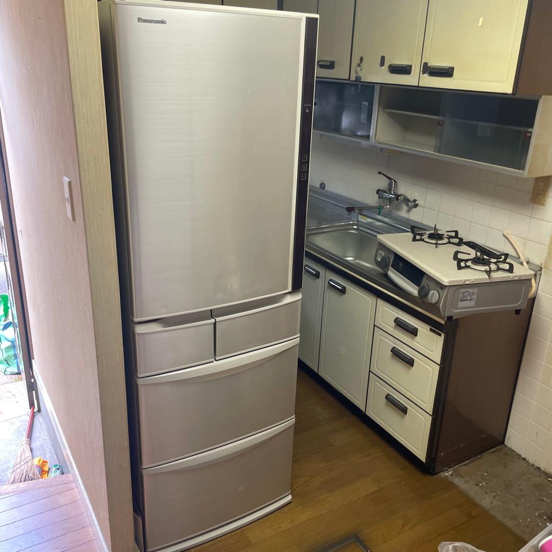 Panasonic NR-E431VL-N 冷蔵庫　2016年