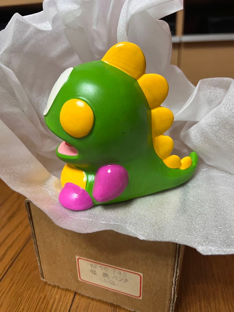 FM-TOWNS版　バブルボブル　バブルン　貯金箱　特典品