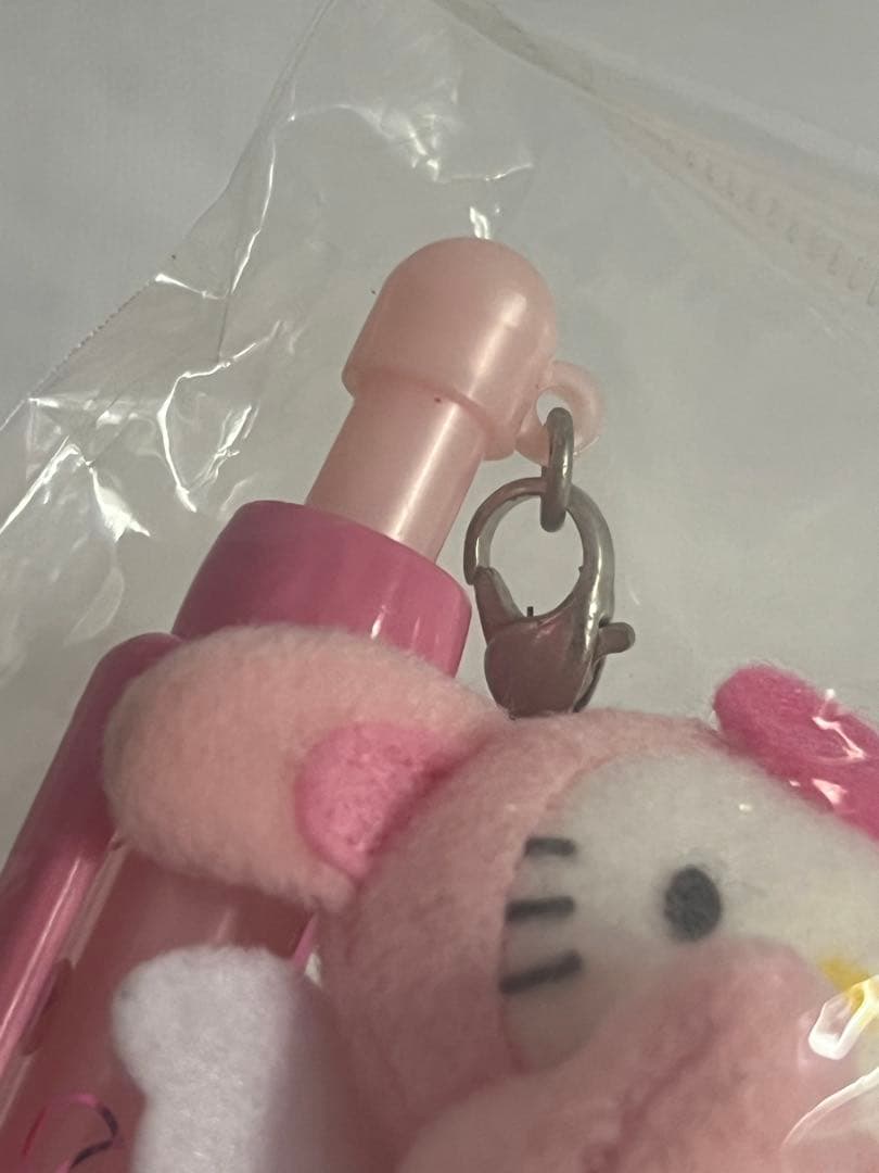 キティ　ベビーボールペン　マスコット付き　ハローキティ　サンリオ　レア