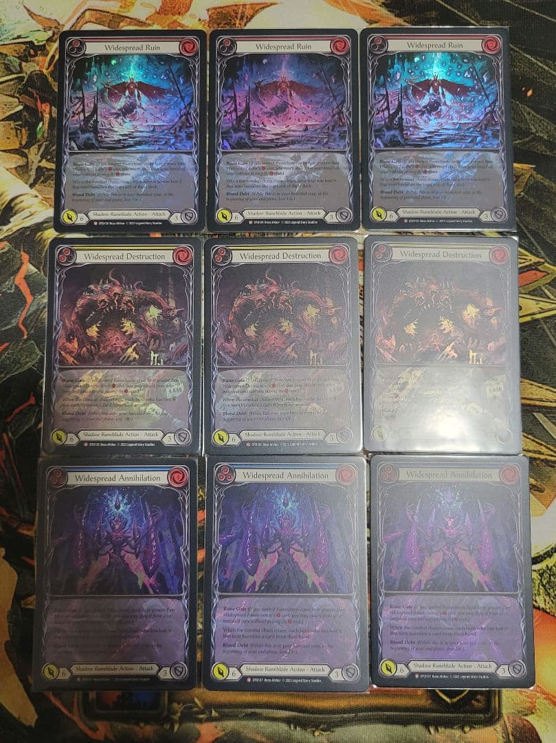 FLESH AND BLOOD Widespread EA セット FAB