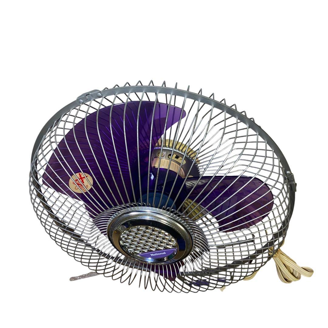 動作品✨National ナショナル 壁掛け扇風機 F-30URM昭和レトロ