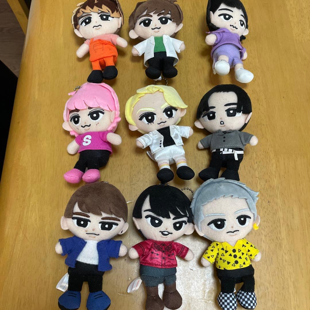 man すのチル ぶら下がりぬいぐるみ i DO ME 9体セット