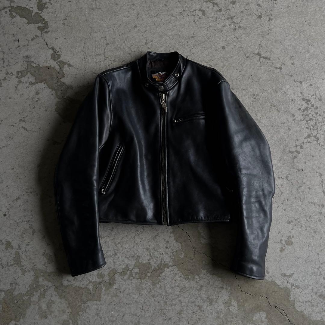 harley-davidson シングルレザージャケット ブラック