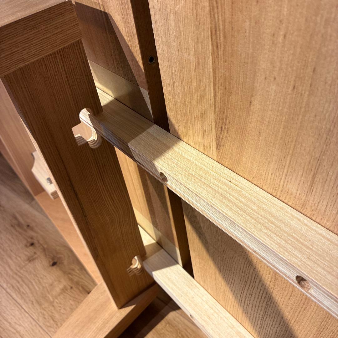 最終金額　Re:CENO 伸長式ローテーブル 木目 130cm対応35,800円