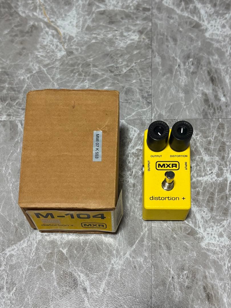 ギター MXR distortion+