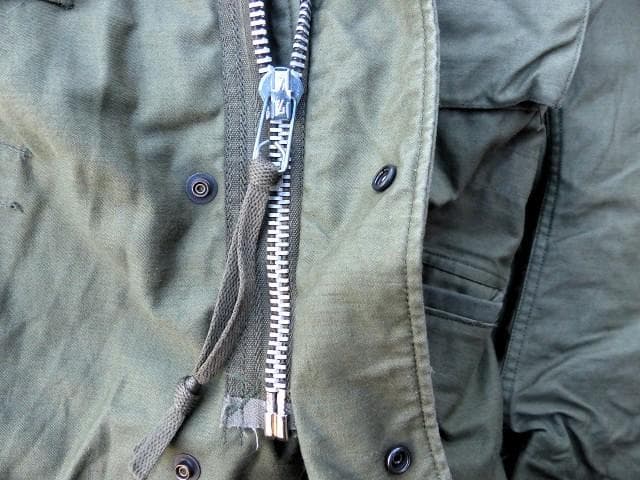 米軍 1971 M65フィールドジャケット S-R　アルミジップ　2nd　284