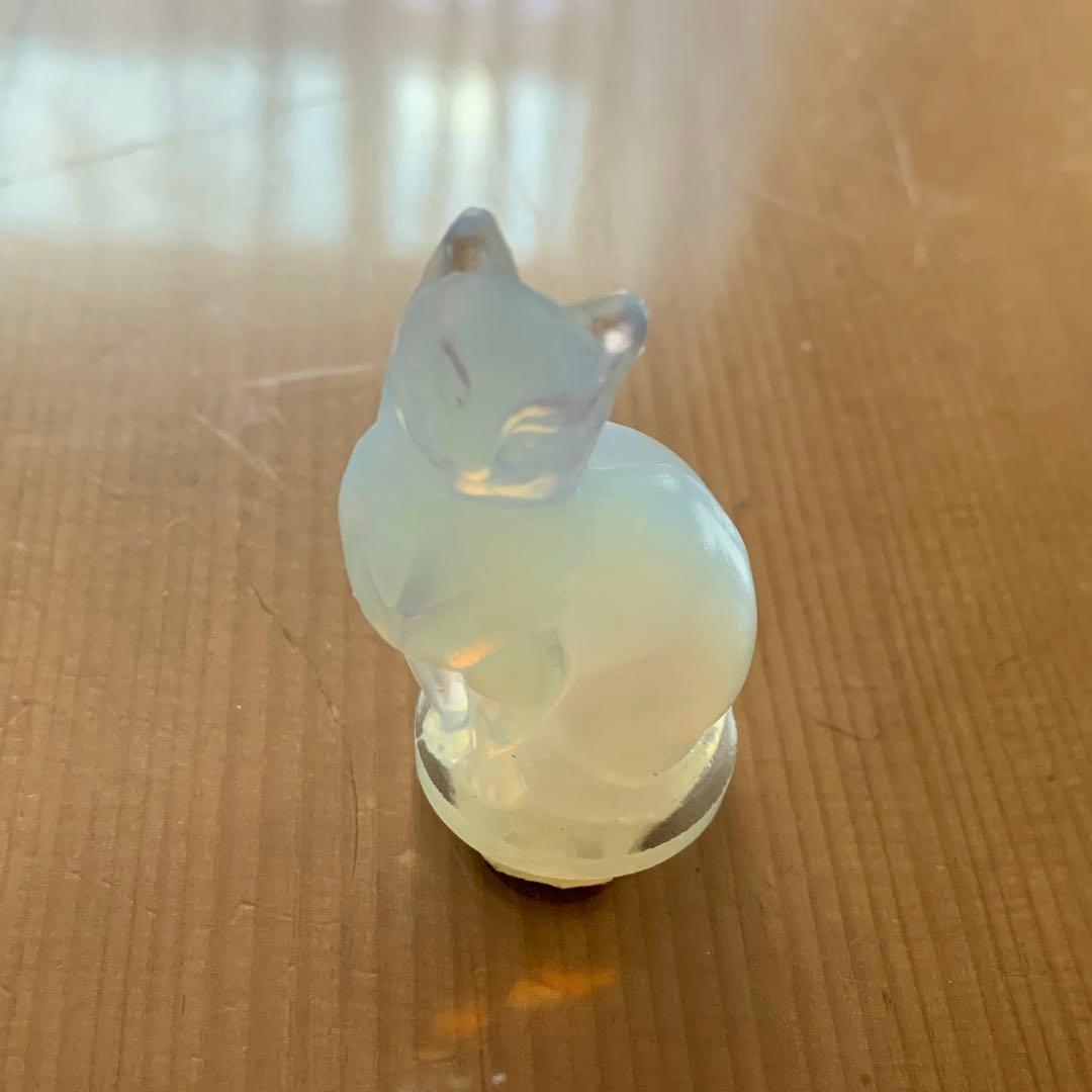 sabinoglass オパールセントガラスの猫