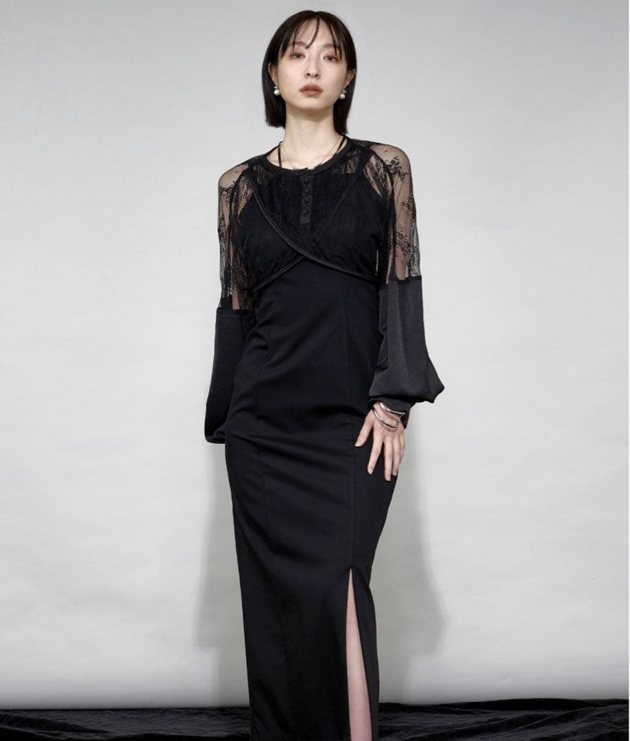 Ezick Lady set レーストップドレス オケージョン ボレロ