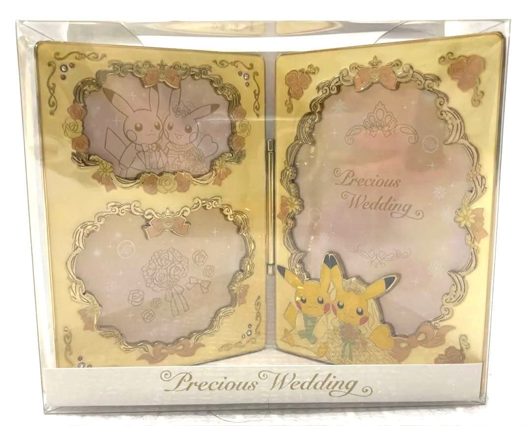 未開封ポケモンセンター限定ピカチュウPreciousWeddingフォトフレーム