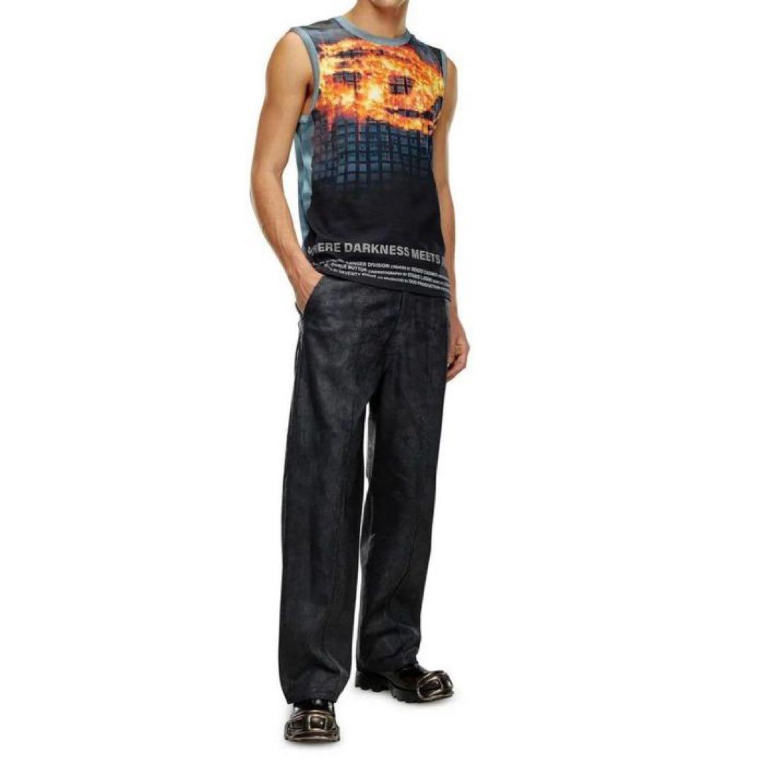 DIESEL T-Biscoup ノースリーブタンクトップ