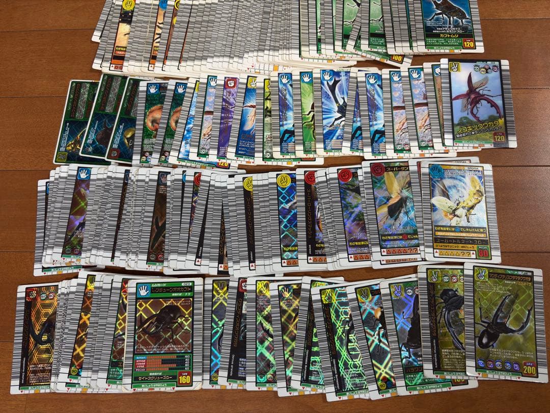 断*中様 800枚以上 ムシキング まとめ 金 銀 銅 アダー 付録 パラレル