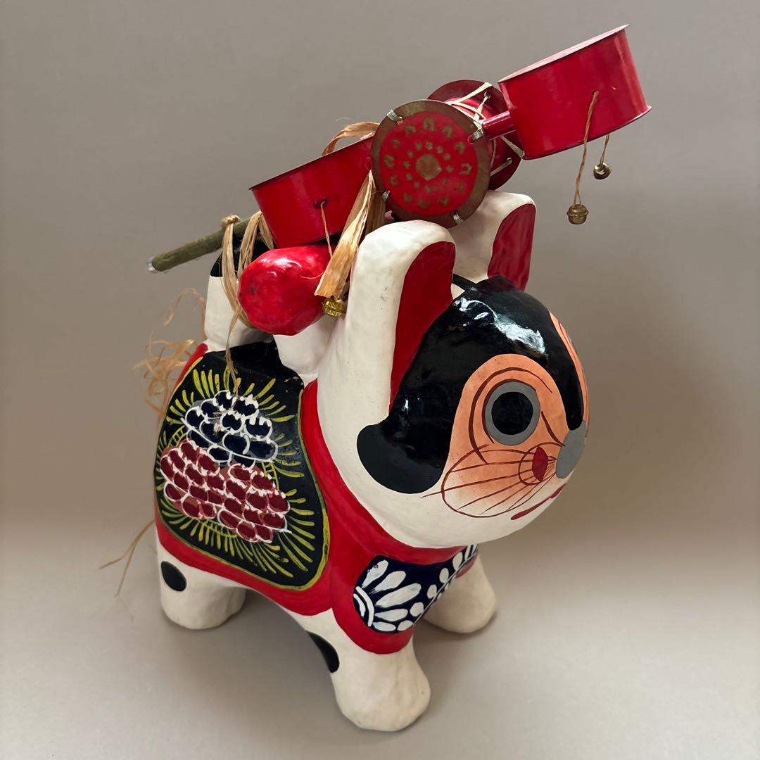 いせ辰　江戸犬張子　5番　郷土玩具　民芸