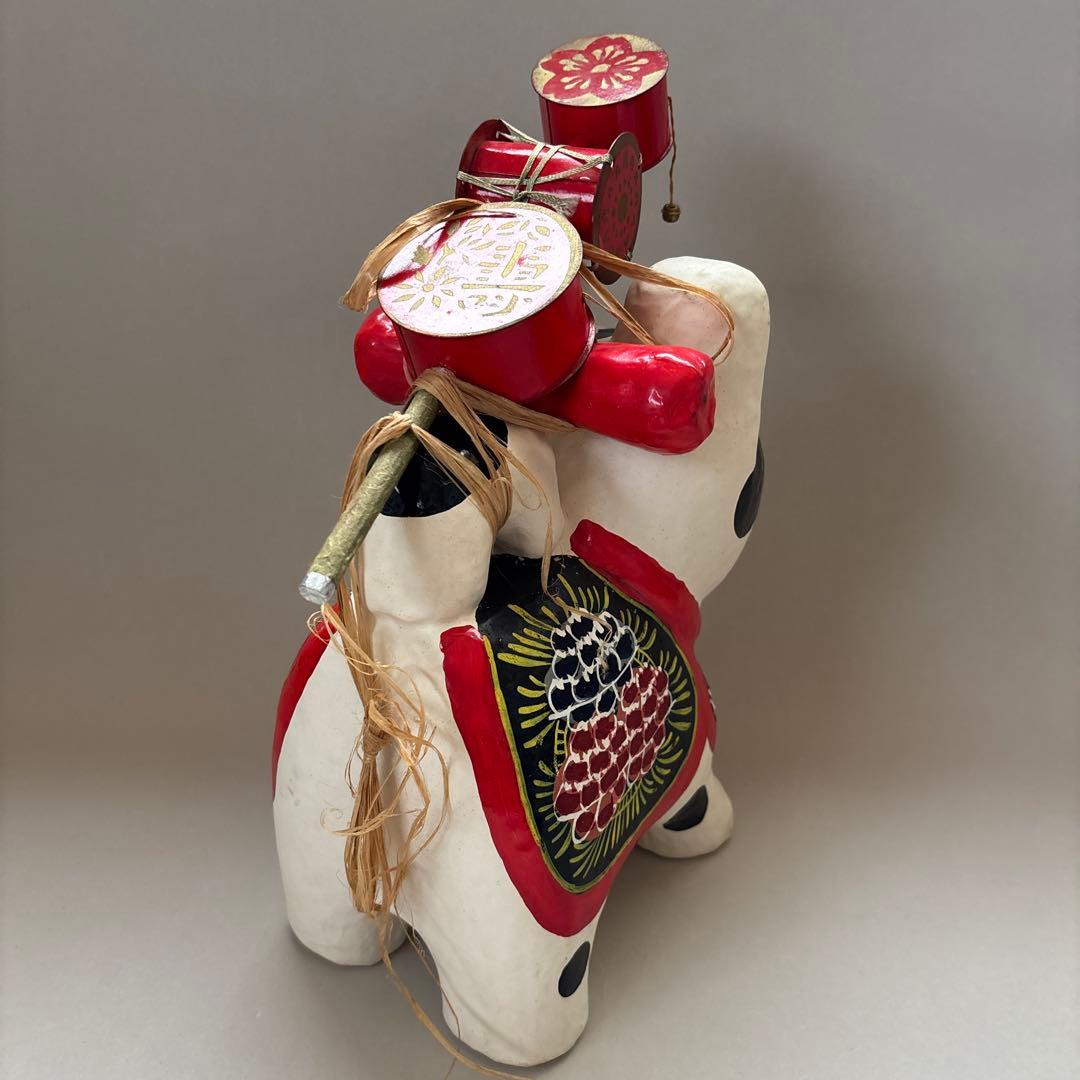 いせ辰　江戸犬張子　5番　郷土玩具　民芸