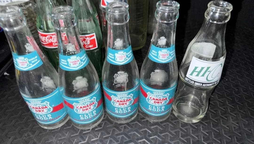 レトロ 瓶 コカコーラ ファンタ HI-C カナダドライ ペプシ 18本セット