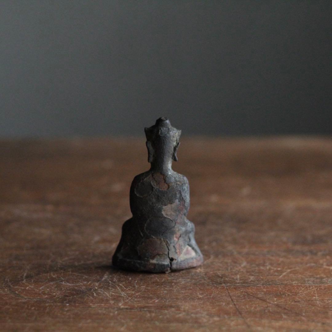 鋳銅仏 座像 仏教美術 古美術 古道具 アンティーク 古銅仏