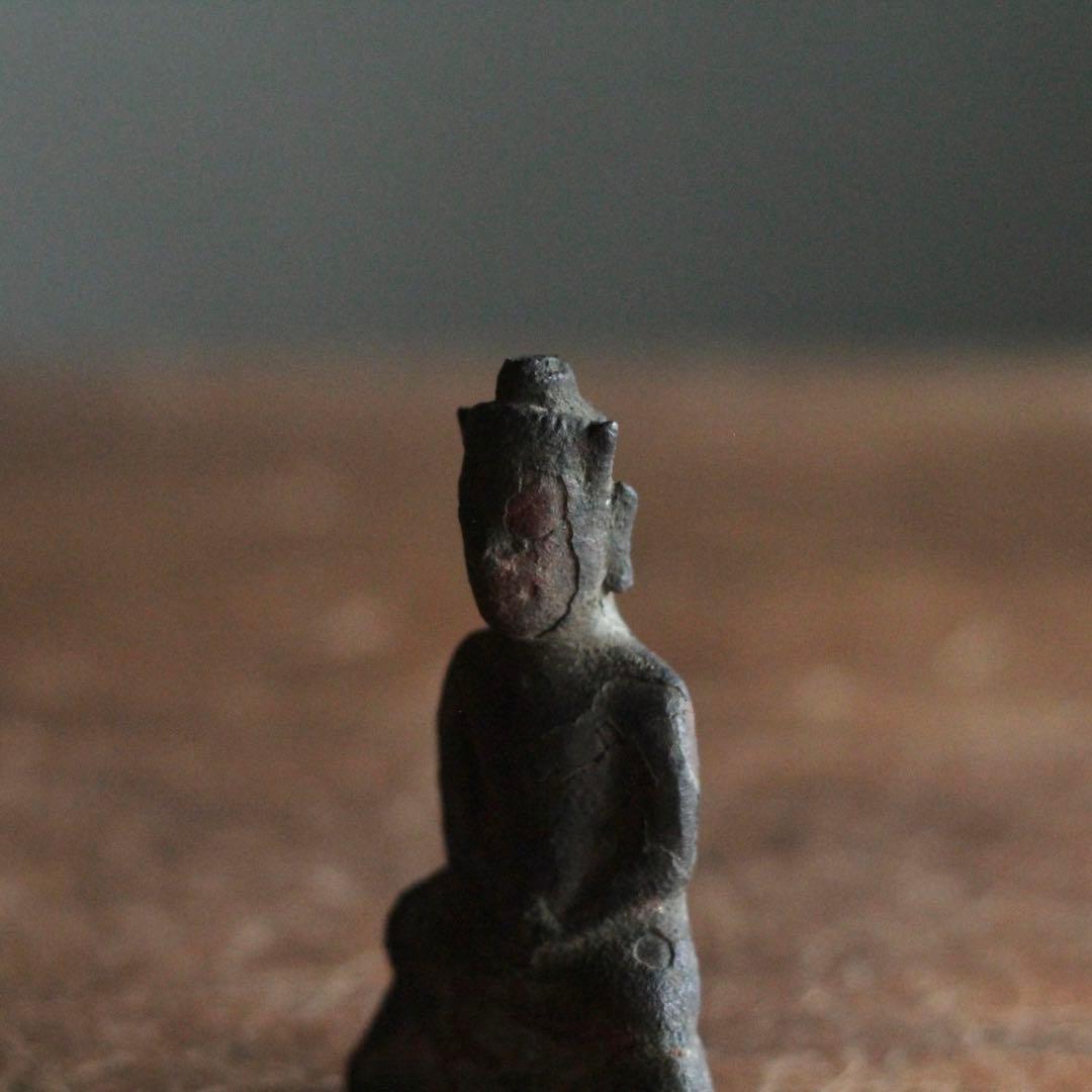 鋳銅仏 座像 仏教美術 古美術 古道具 アンティーク 古銅仏