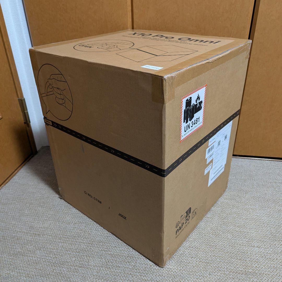 【新品未開封】Eufy X10 Pro Omni ロボット掃除機 ブラック