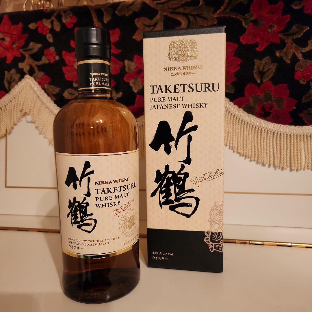 [新品 入手困難] ニッカ竹鶴 ピュアモルト<最大限御値引き> 8500円 !