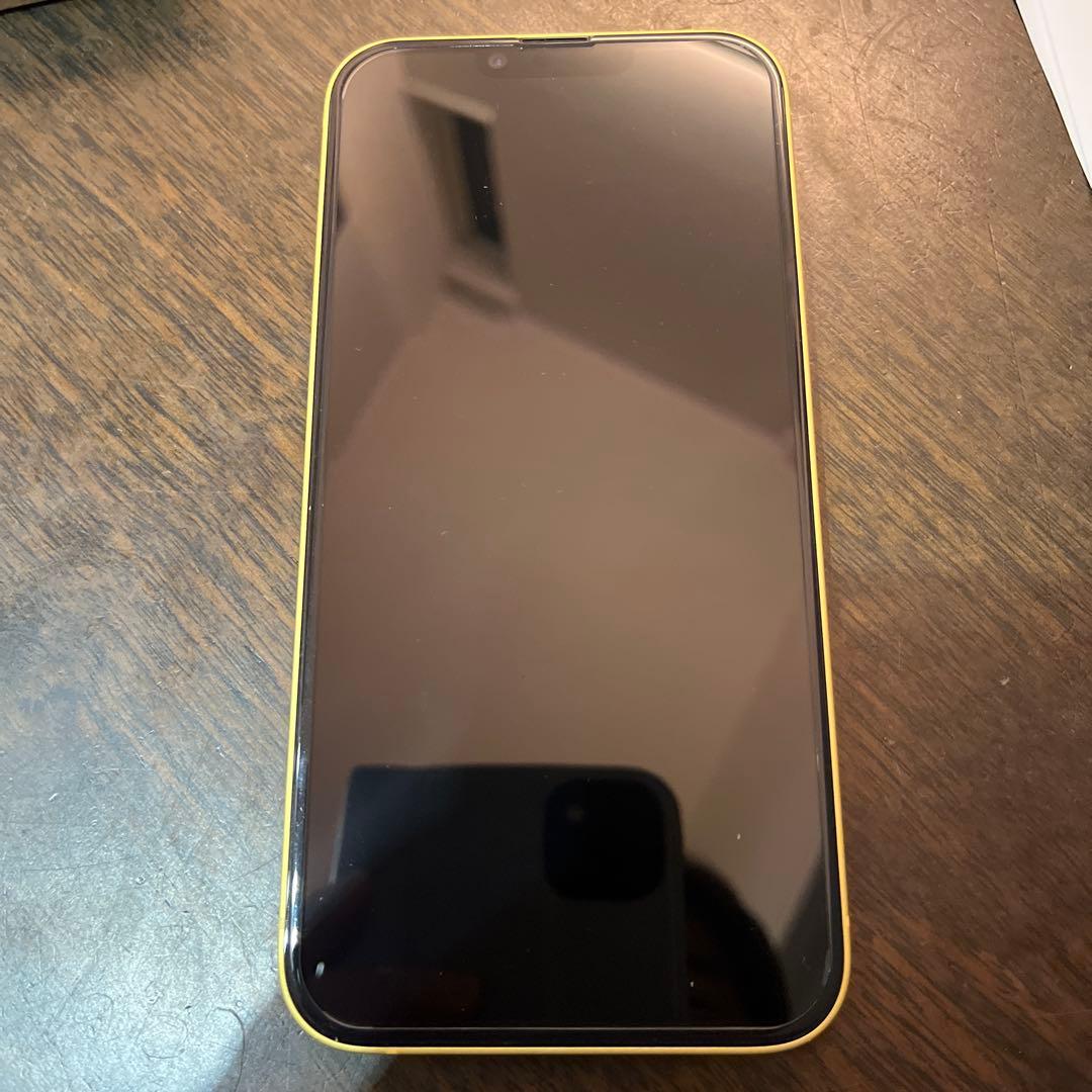 【美品、値下げ中】Apple iPhone 14PLUS イエロー
