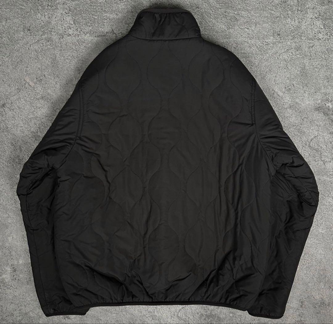 old stussy ボア キルティング リバーシブル ジャケット