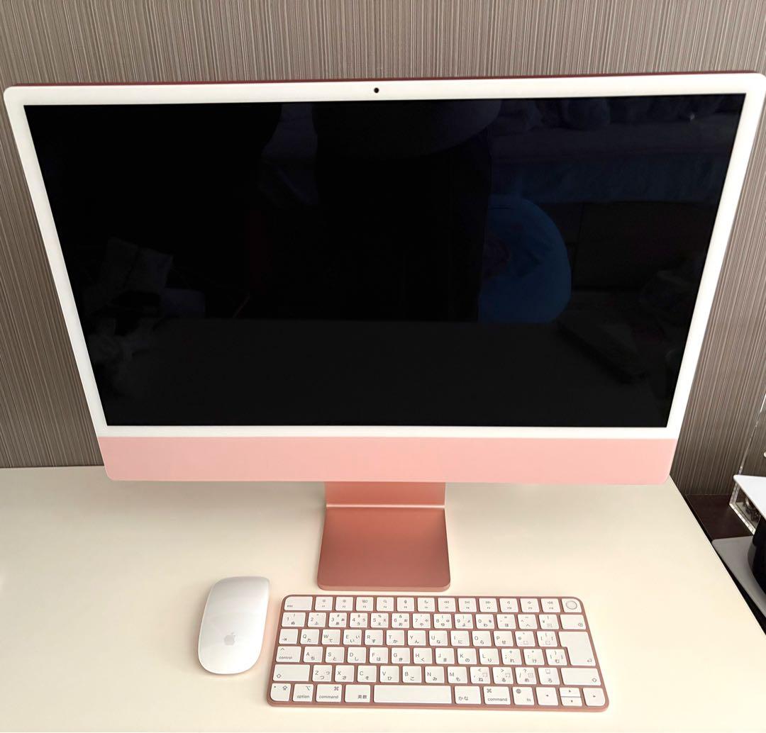 Apple iMac ローズゴールド 本体と周辺機器
