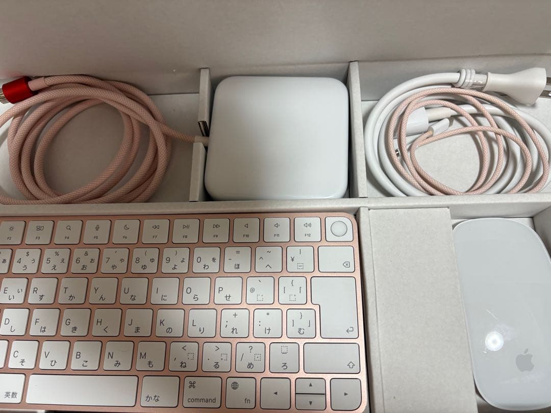 Apple iMac ローズゴールド 本体と周辺機器