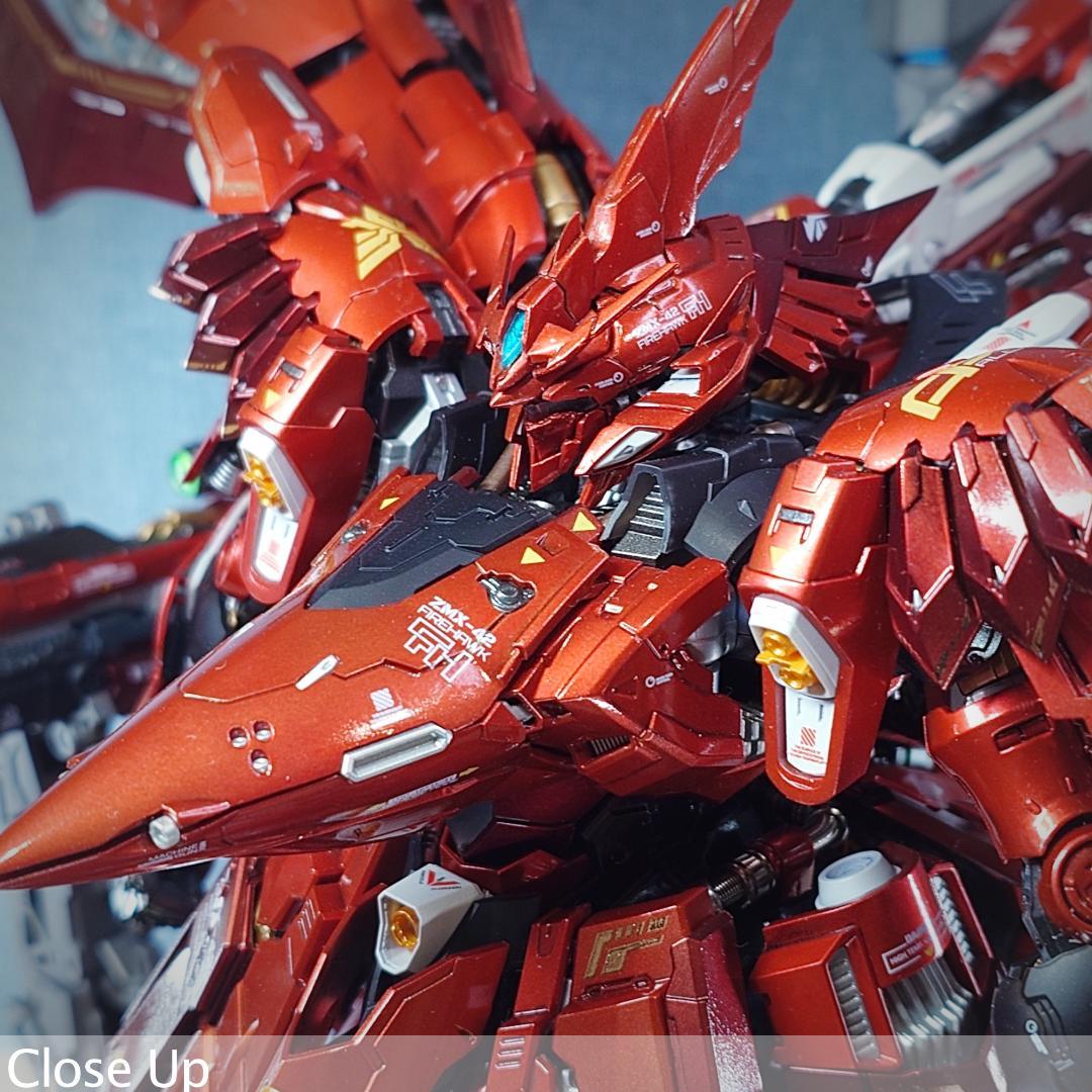 Mechanicore \"Firehawk\" 1/100 キャンディ塗装完成品